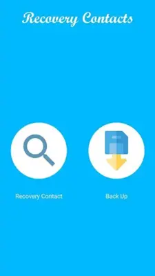 Recovery Contacts android App screenshot 4